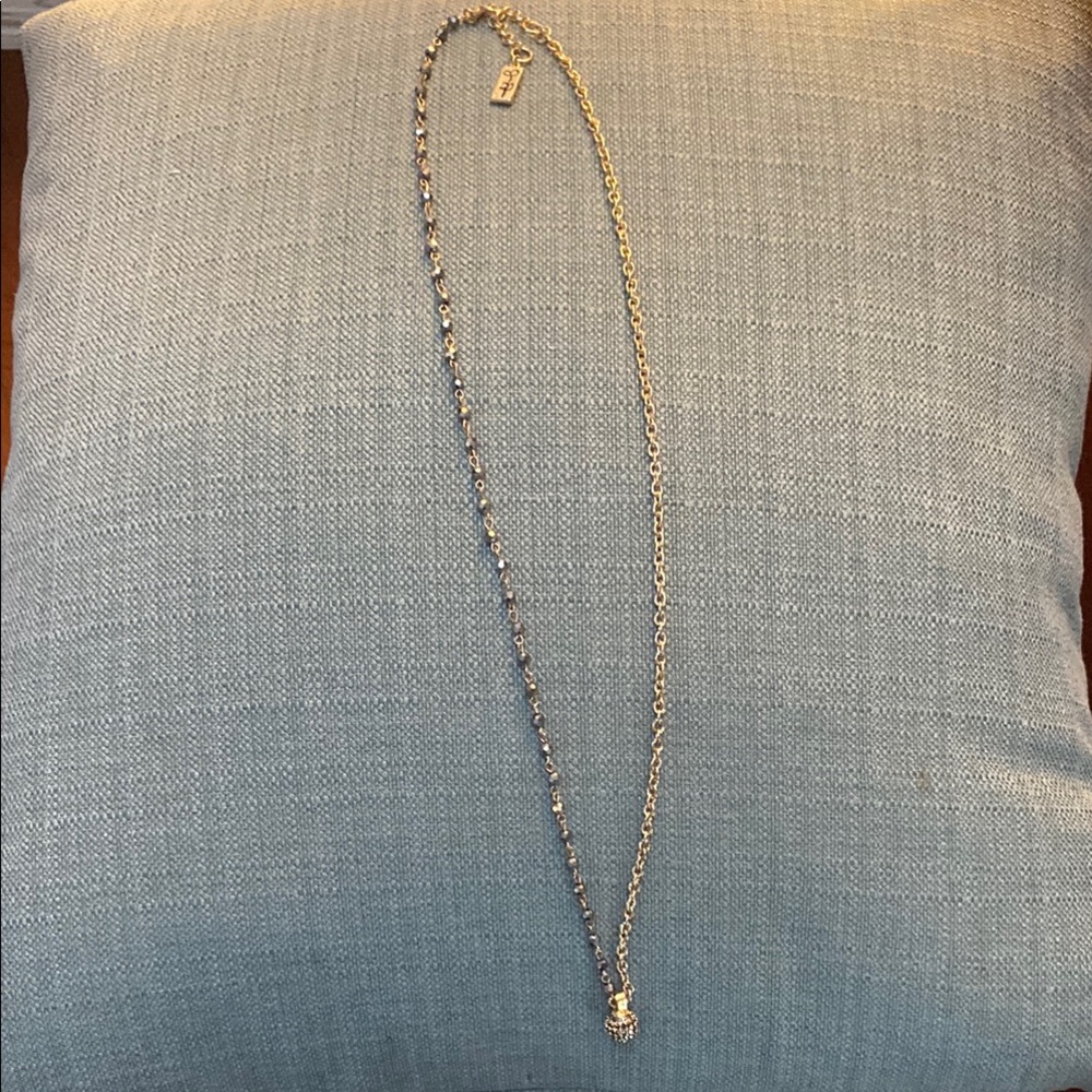 Jessica Simpson Gold Necklace Minimalist Design